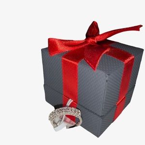 Womens Lab Created White Sapphire Sterling Silver